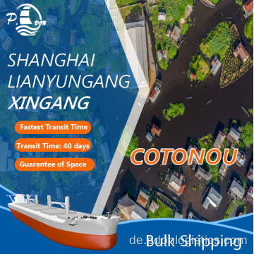 Bulkschifffahrt von Shanghai nach Cotonou